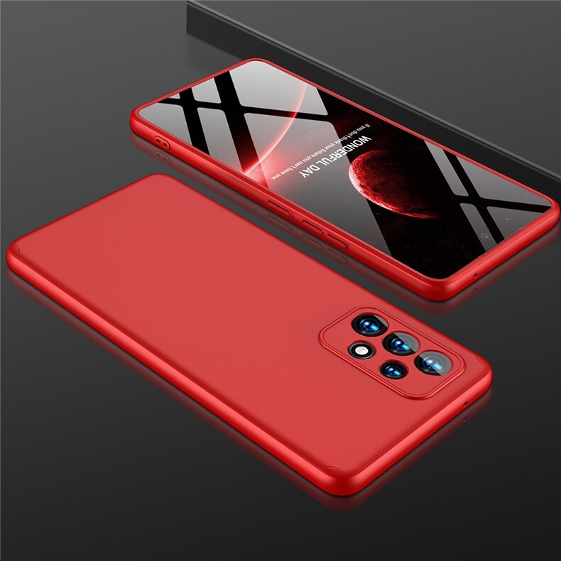 เคส Samsung Galaxy A32 5G #เคสฝาหลังพลาสติกแข็ง Detachable All-wrapped Matte แยกชิ้นได้