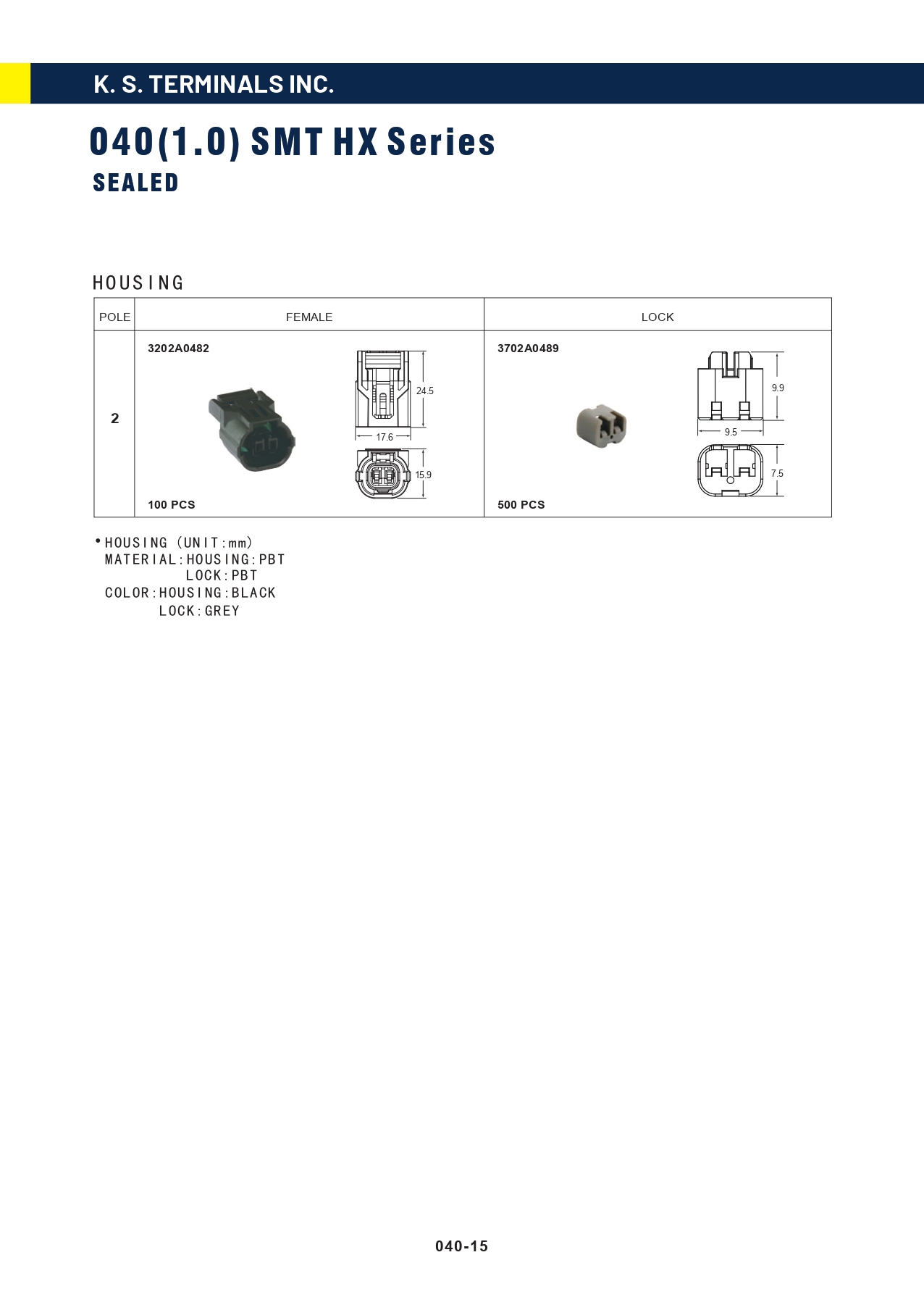 040(1.0) SMT HX Series