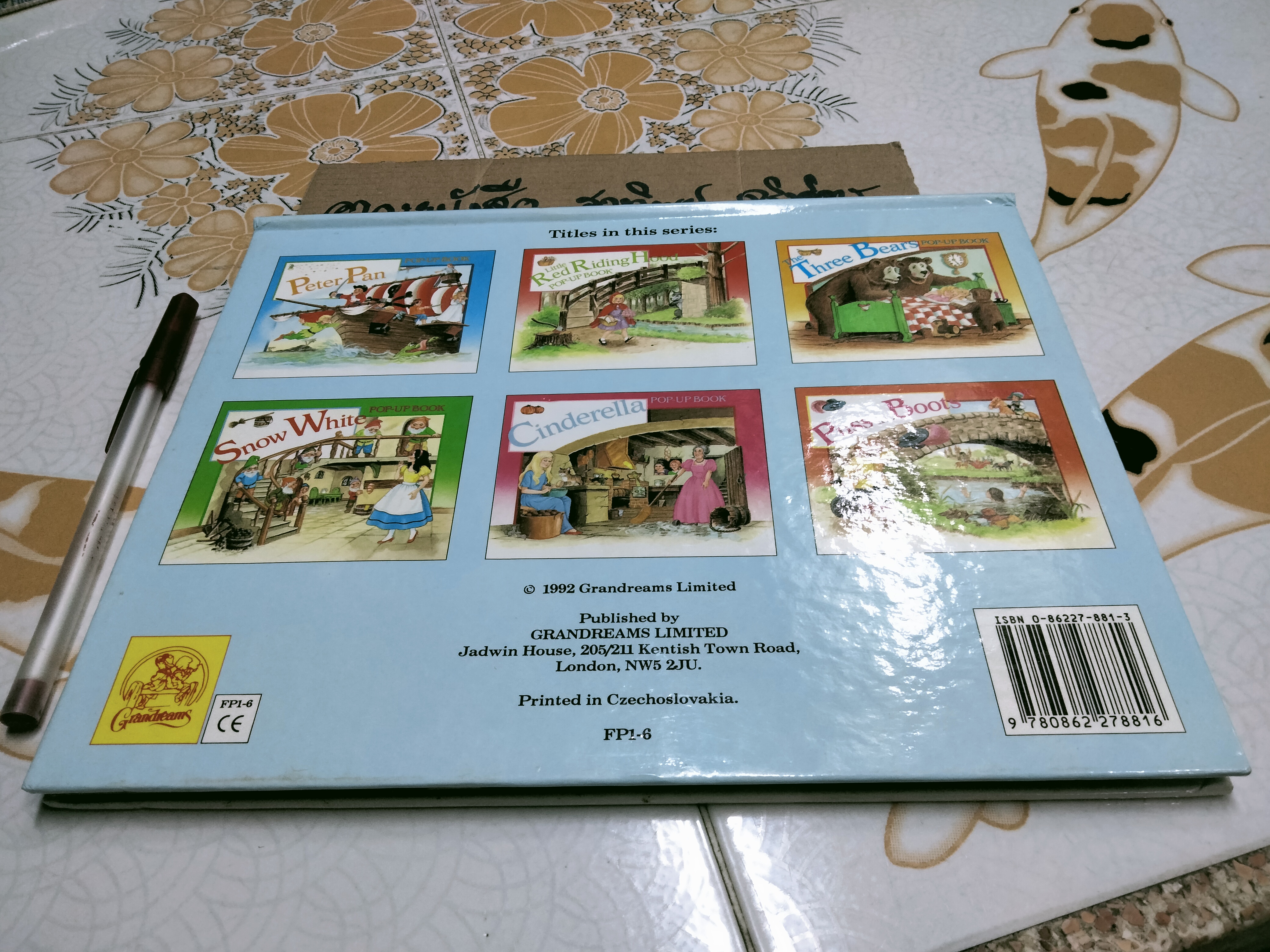 Peter Pan : POP-UP picture story หนังสือนิทาน Pop-Up ฉบับภาษาอังกฤษ