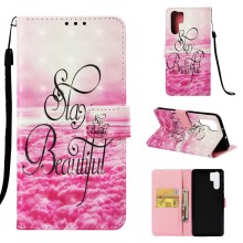 เคส Huawei P30 Pro #เคสฝาพับ3D Vivid Pattern Stand Leather สไตล์กระเป๋าสตางค์