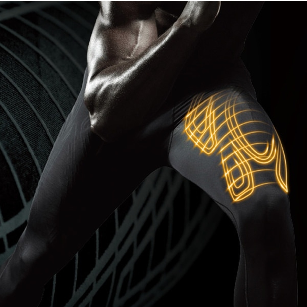 กางเกงรัดกล้ามเนื้อขายาว ผู้ชาย Running Compression Pants Tights Men Sports EVS(F11)