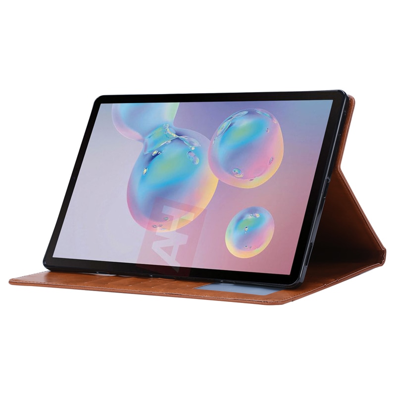 Case SamsungGalaxy Tab S7 FE 12.4"(T730,T736) #เคสฝาพับหนัง PU พับตั้งได้ PU Leather Protection Flip Case with Stand