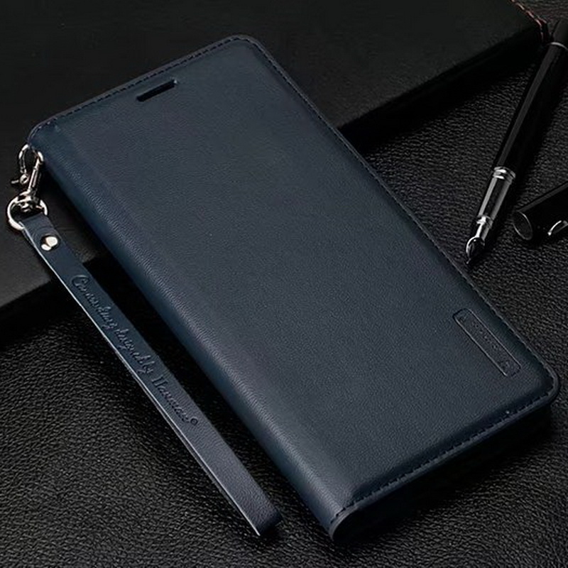 เคส Samsung Galaxy S9 #เคสฝาพับสไตล์กระเป๋าสตางค์ Business Style PU Leather Wallet