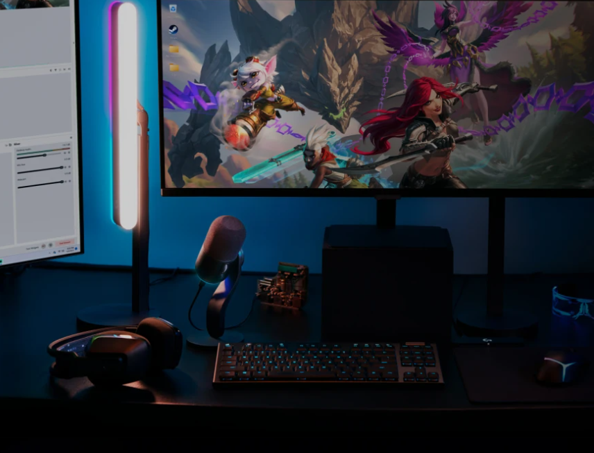 Logitech® Yeti GX Dynamic RGB Gaming Mic With Lightsync A00185 ไมโครโฟน สำหรับเล่นเกม