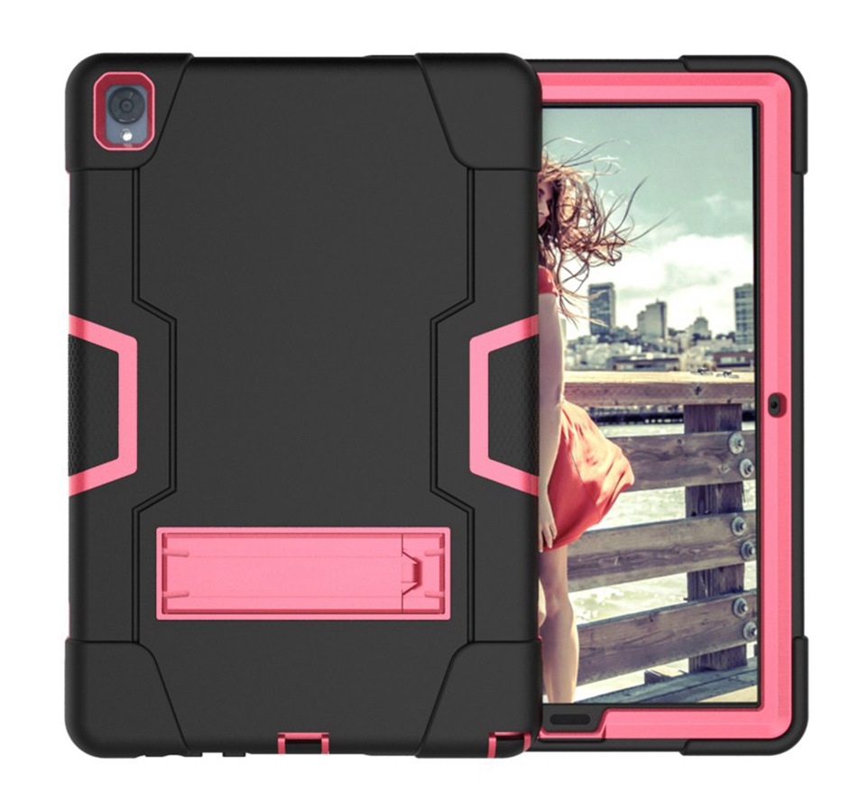 เคส Huawei MediaPad M6 10.8 นิ้ว #เคสฝาหลังกันกระแทก Kickstand PC Silicone Armour Defender