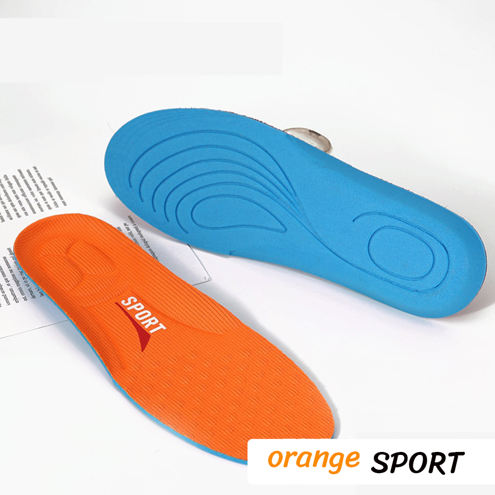 แผ่นรองพื้นรองเท้านิ่ม กันกระแทก สำหรับวิ่ง Sport running (O2)
