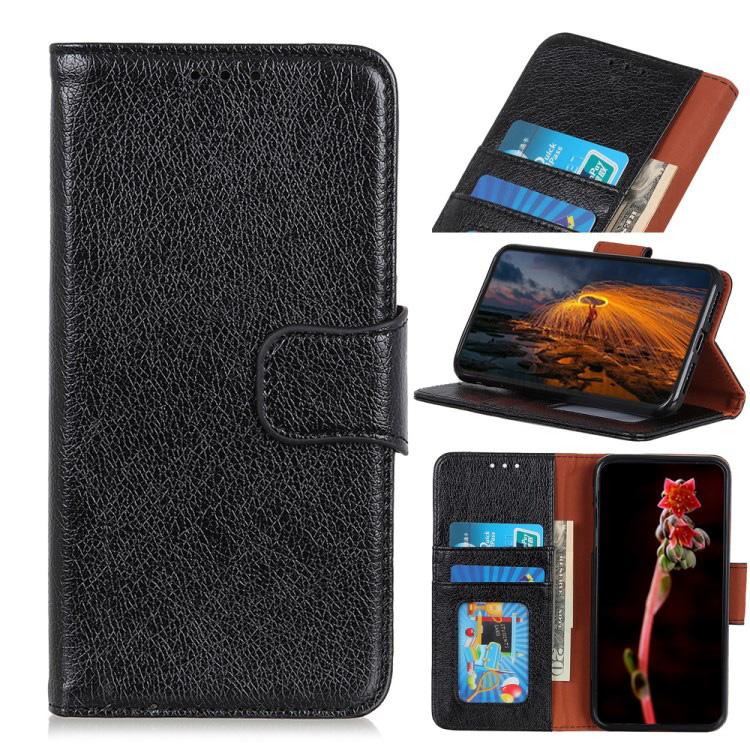 Case Samsung Galaxy A72 / A72 5G#เคสฝาพับหนังแยกปิดฝาแม่เหล็ก Textured Split Leather Wallet Magnetic
