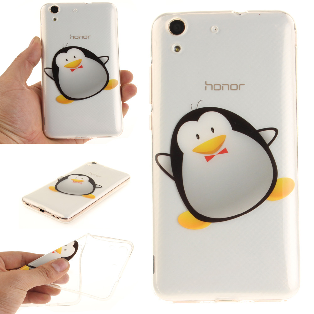 Case Huawei Y6 II/Y6II Soft IMD TPU Gel #เคสใสนิ่มพิมพ์ลายน่ารักๆ