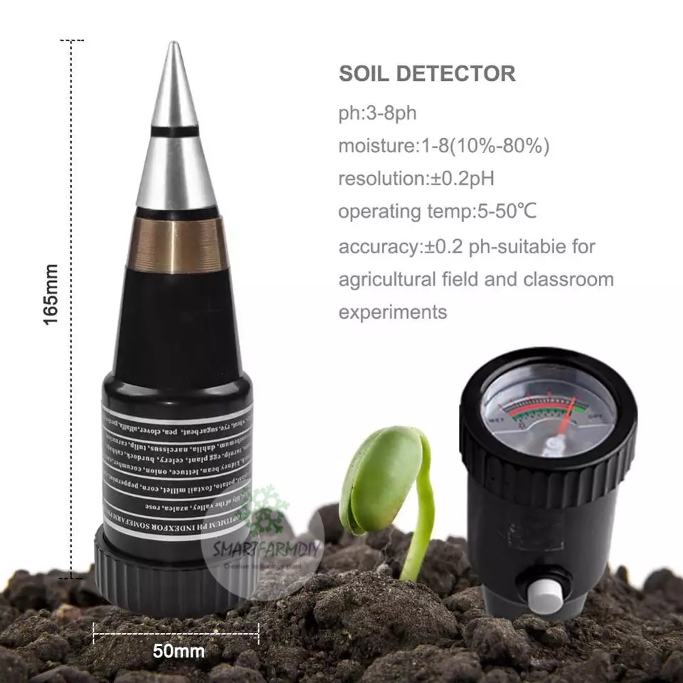 มิเตอร์วัดค่าในดิน soil Metal probe Hygrometer