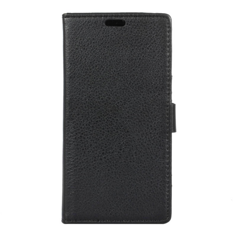 Case Asus Zenfone 3 Max ZC553KL #เคสหนังฝาพับผิวลิ้นจี่มีช่องเสียบการ์ด Litchi Grain Phone Case Wallet (PU Leather + TPU)