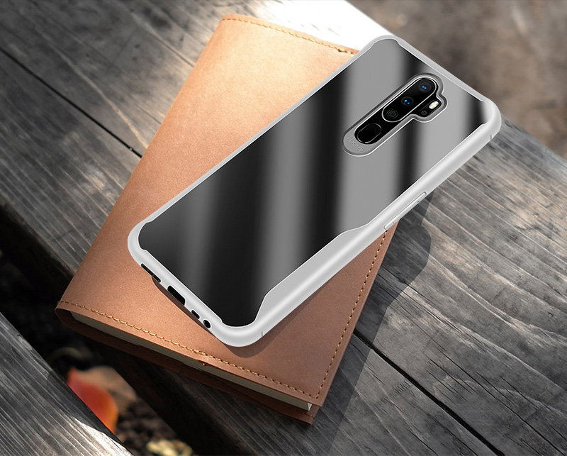 เคส OPPO A5 (2020) / A9 (2020) #เคสฝาหลัง Hybrid Shock Absorption PC + TPU