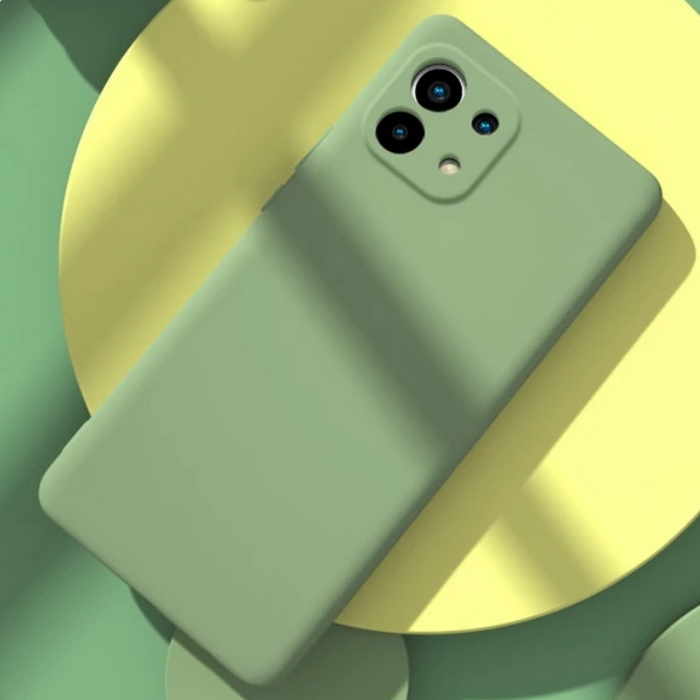 เคส Xiaomi Mi 11 #เคสฝาหลังซิลิโคนนิ่ม Liquid Silicone Back Case