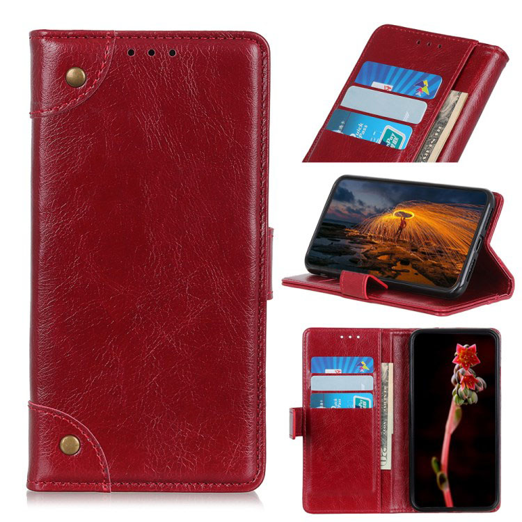 เคส Xiaomi Mi 10T Pro #เคสฝาพับแบบกระเป๋าสตางค์ Nappa Texture Wallet Stand Leather