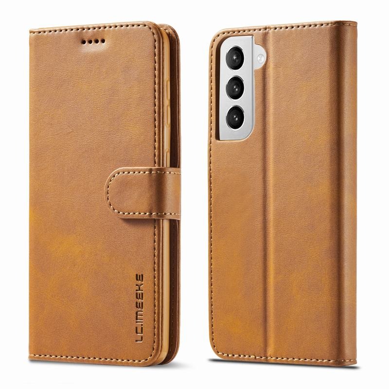 Case Samsung Galaxy S22+ 5G# เคสฝาพับ LC.IMEEKE หนัง PU แบบกระเป๋าสตางค์