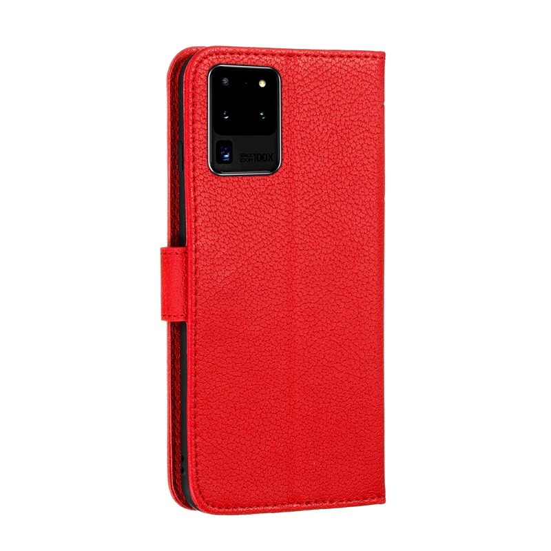 เคส Samsung Galaxy S20 Ultra / S20 Ultra 5G #เคสฝาพับแบบกระเป๋าสตางค์หนัง PU พิมพ์ลายขนนก