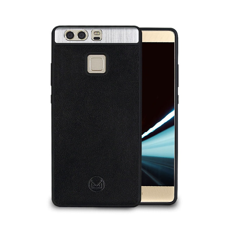 Case Huawei P9 #เคสฝาหลัง KLD Halo Series TPU เคสหนังวัวแท้