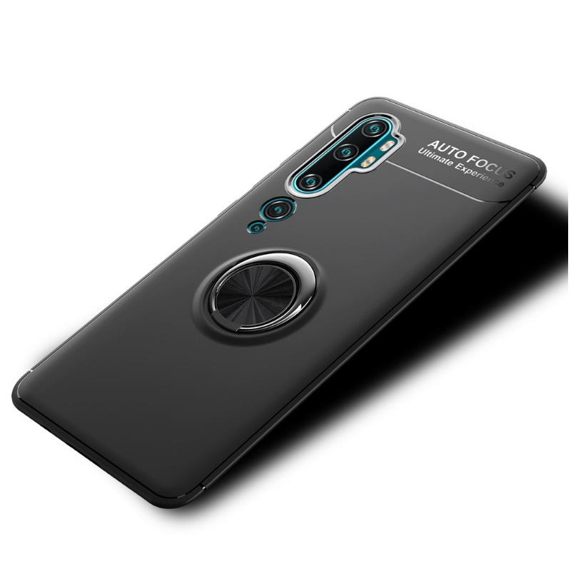 Case Xiaomi Mi Note 10 Pro #เคสฝาหลัง TPU นิ่มมีแหวนสวมนิ้ว Finger Ring Kickstand