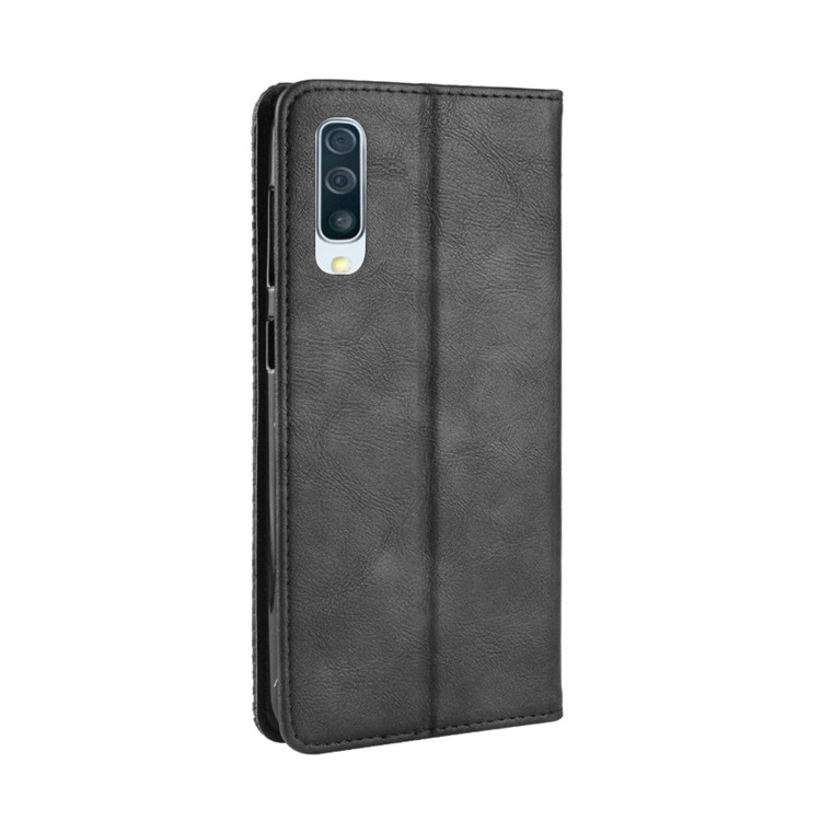 เคส Samsung Galaxy A50 / A50s / A30s #เคสฝาพับปกหนังสไตล์วินเทจดูดซับอัตโนมัติแบบกระเป๋าสตางค์