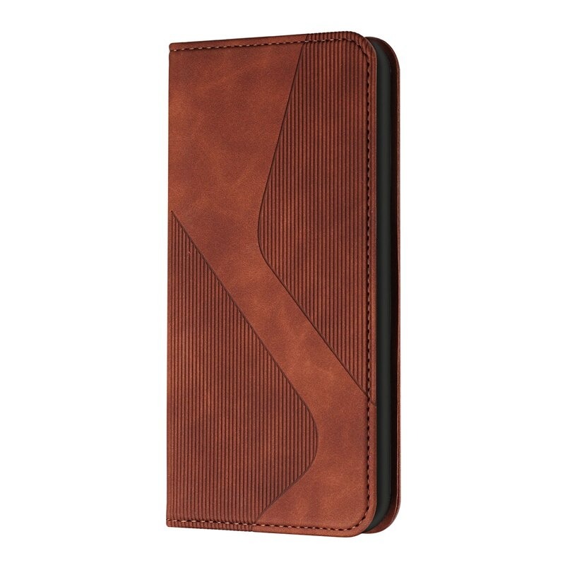 Case Samsung Galaxy A52/A52 5G/A52s 5G#เคสฝาพับแบบกระเป๋าสตางค์หนัง PU มีช่องใส่บัตร Magnetic Leather S Line Wallets Flip Case