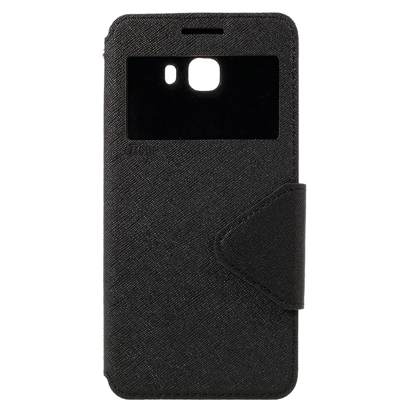 เคส Samsung Galaxy C9 Pro ROAR KOREA Diary #เคสหนัง PU ฝาพับมีช่องวิวแถบปิดแม่เหล็กทันสมัย