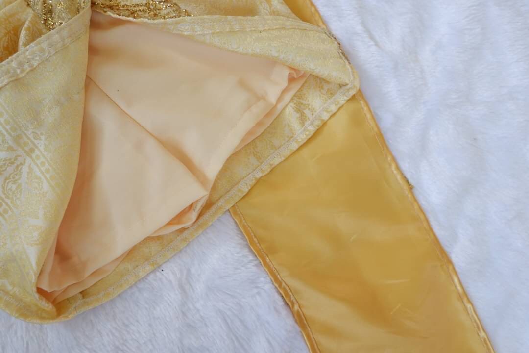 ชุดไทยเด็กหญิง สวยเก๋ด้านในเป็นกางเกง