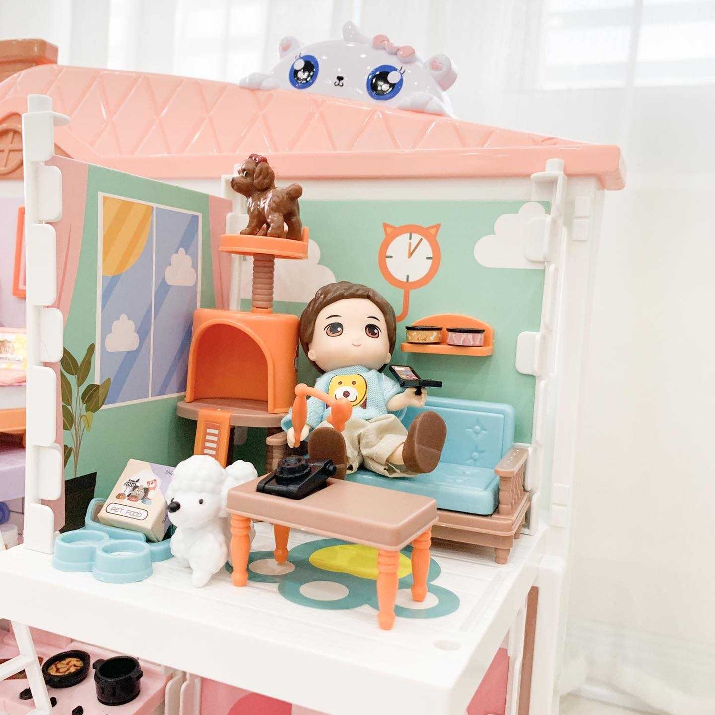 บ้านตุ๊กตา ตุ๊กตาเปลี่ยนชุดได้