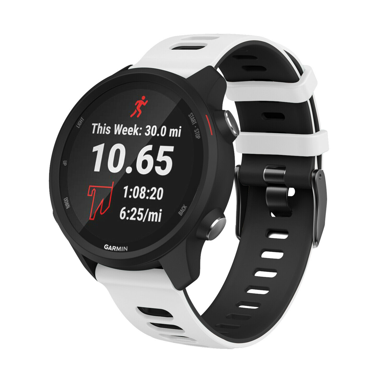 สายนาฬิกาซิลิโคน Garmin Forerunner 245 / 245 Music 645 สายนาฬิกาขนาด 20 มม (AA1)