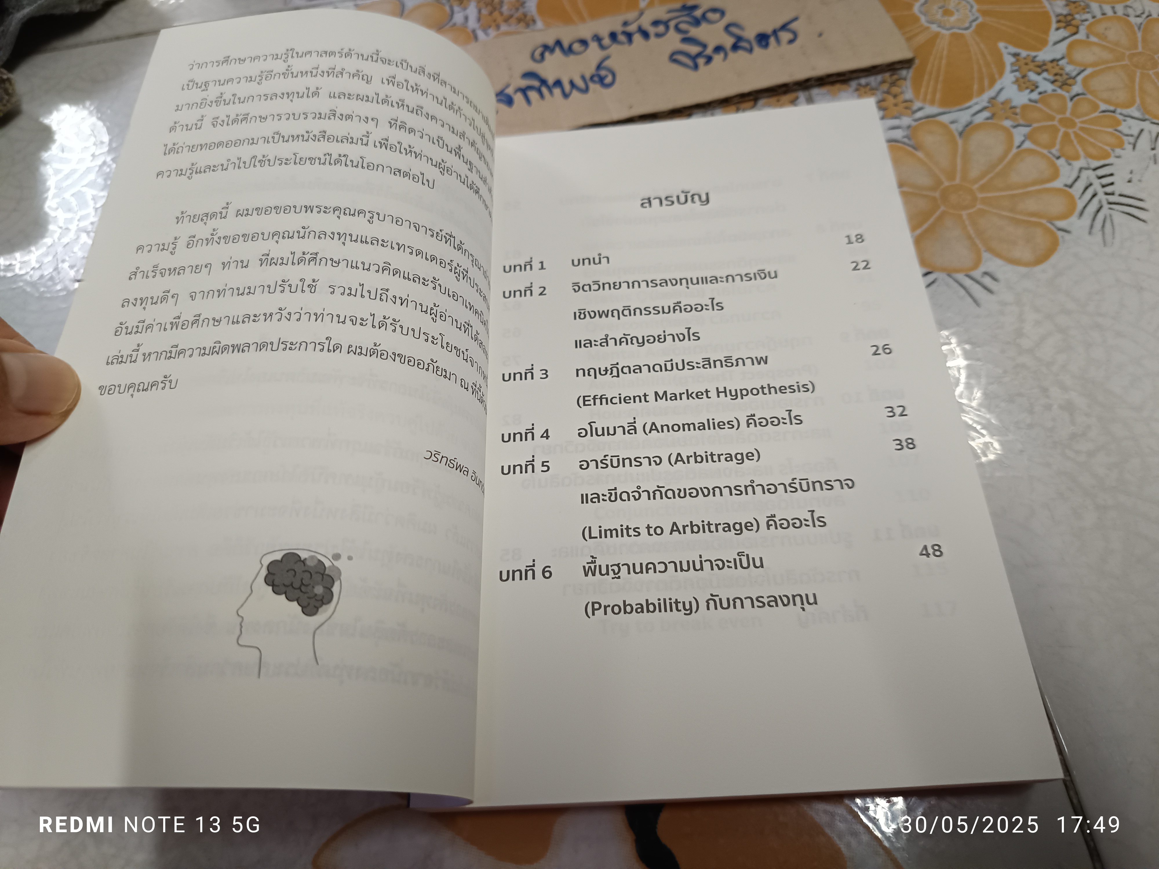ความคิดและจิตวิทยาของนักลงทุน : Investor Thinking and Investment Psychology วริทธ์พล อินทร์เนียม เขียน **สินค้าหมด**