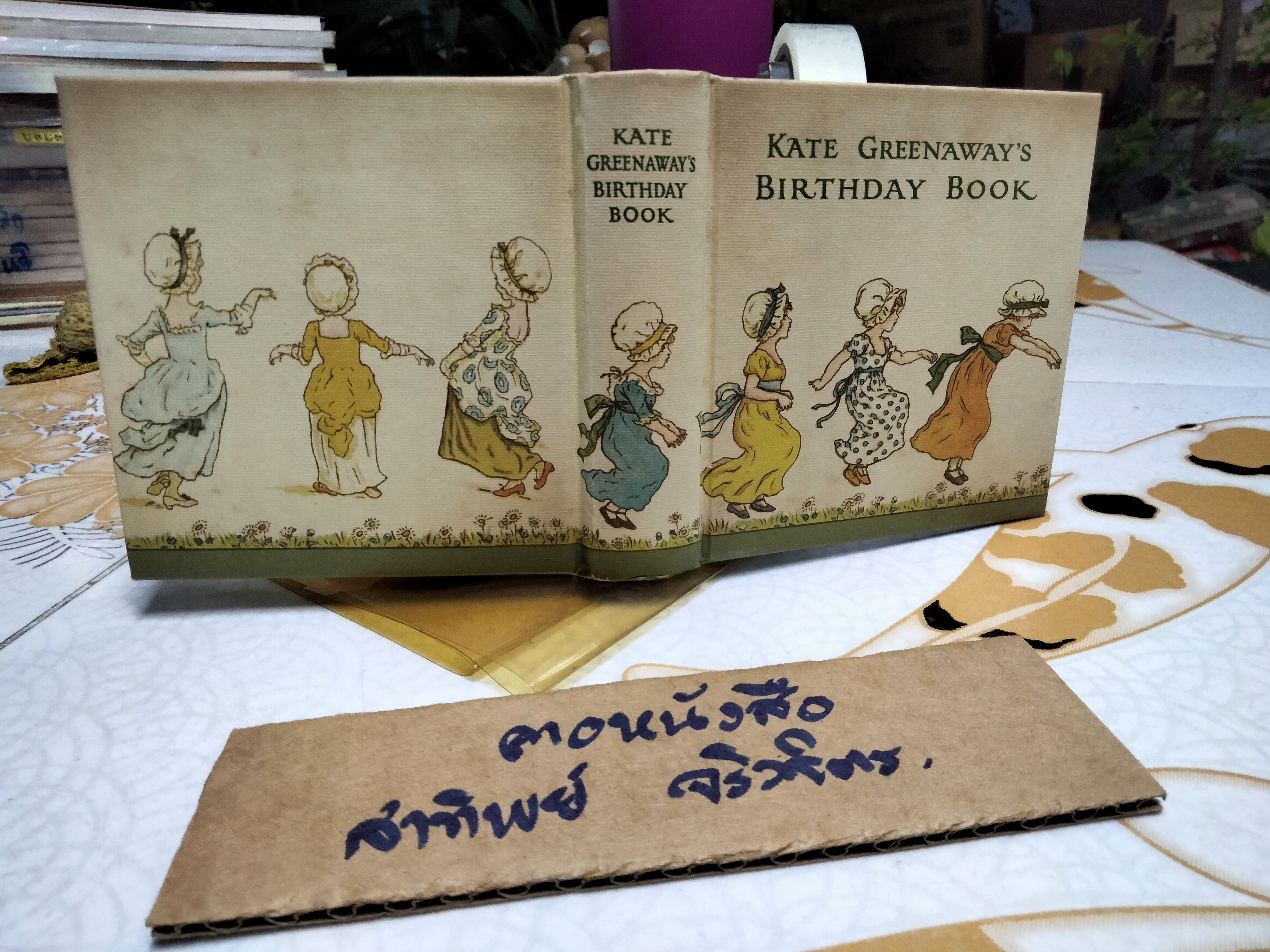 Kate Greenaway 's birthday book สมุดบันทึกวันเกิด **สินค้าหมด**