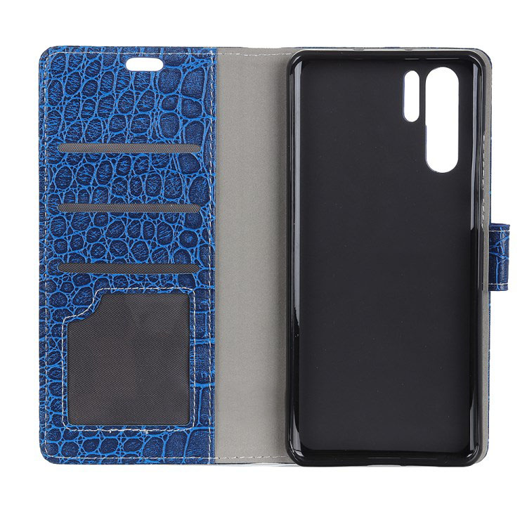 เคส Huawei P30 Pro #เคสฝาพับสไตล์กระเป๋าหนัง PU ลายหนังจระเข้