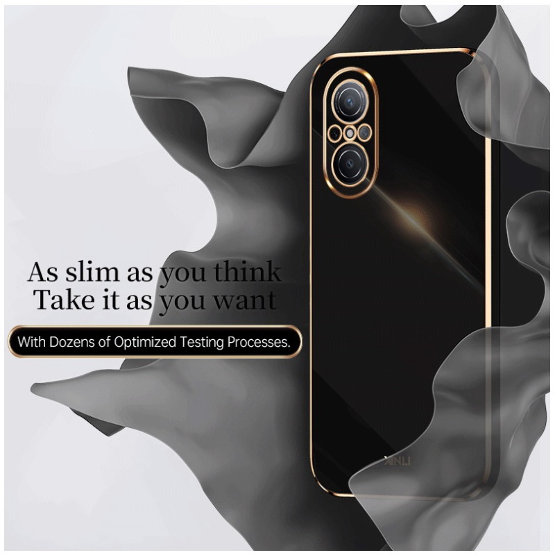 เคส Huawei Nova 9 SE #เคสฝาหลัง TPU นิ่มขอบเงา