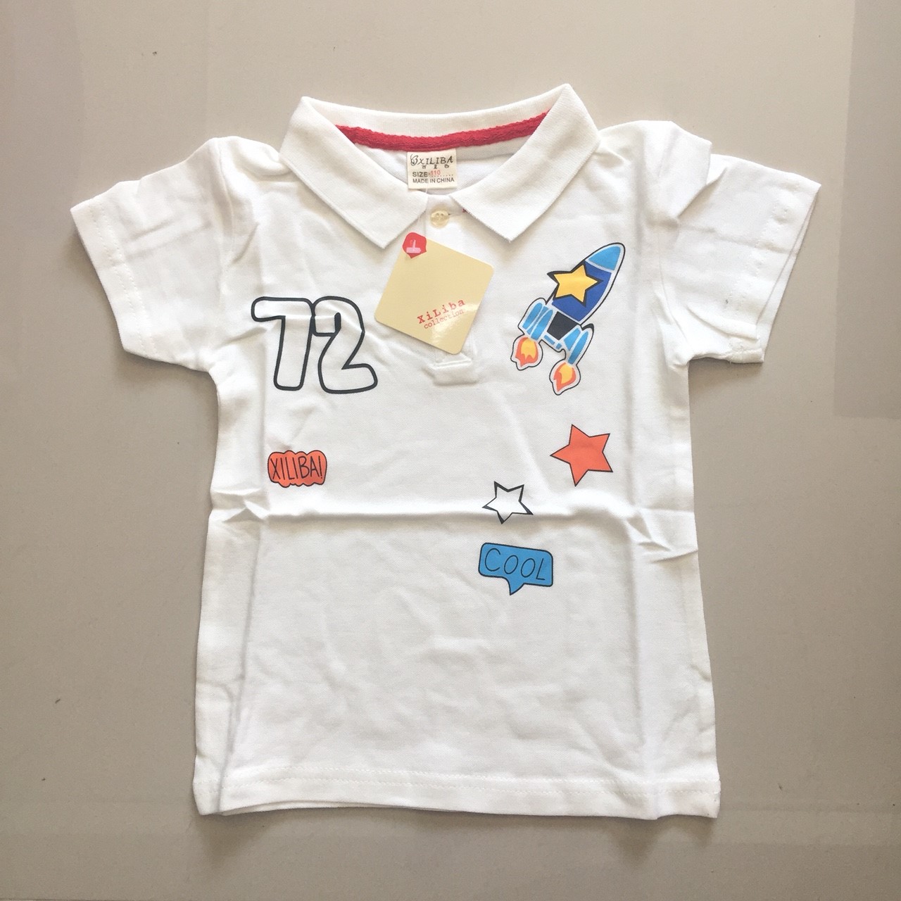 เสื้อยืดคอปก สำหรับเด็ก