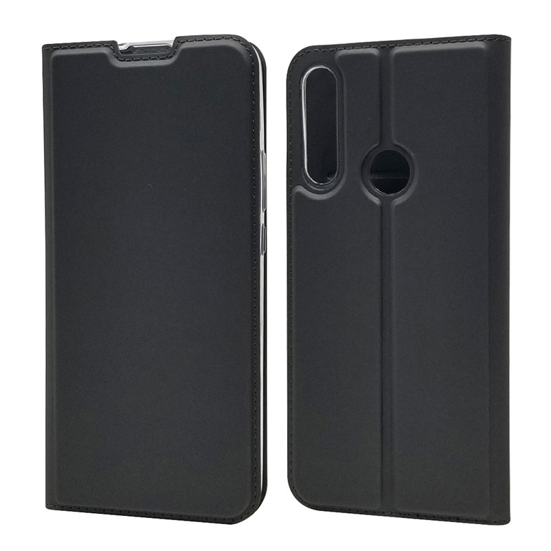 Case Huawei Y6p #เคสแบบฝาพับหนัง PU Magnetic Adsorption Stand Leather Card Holder