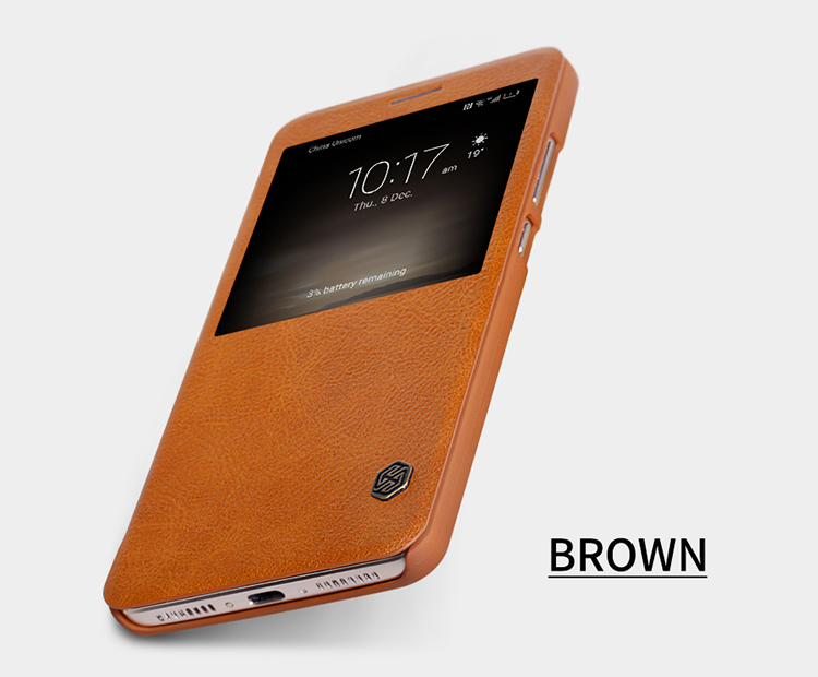 Case Huawei Mate 9 NILLKIN Qin Series มีช่องวิว เคสหนัง PU แท้