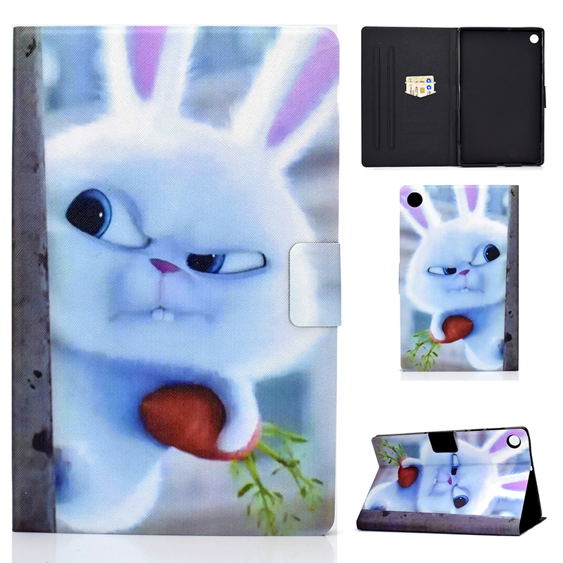 เคส Huawei MatePad T8 8 นิ้ว #เคสฝาพับพิมพ์ลายหนัง PU พร้อมที่เก็บการ์ด Pattern Printing PU Leather Tablet Stand Case with Card Storage