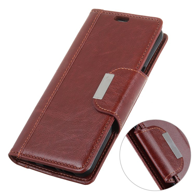 เคส Xiaomi Redmi Note 6 Pro #เคสฝาพับหนัง PU แบบกระเป๋าสตางค์ Textured PU Leather Wallet