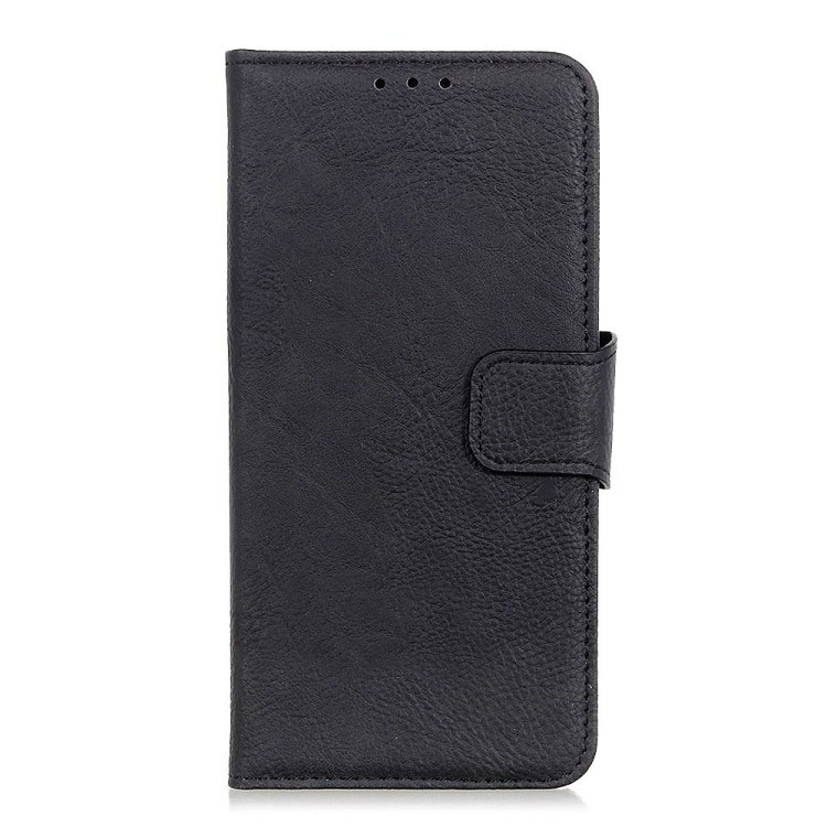 Case Samsung Galaxy A70 #เคสฝาพับหนัง PU ผิวลิ้นจี่ Litchi Skin Leather Wallet Protection