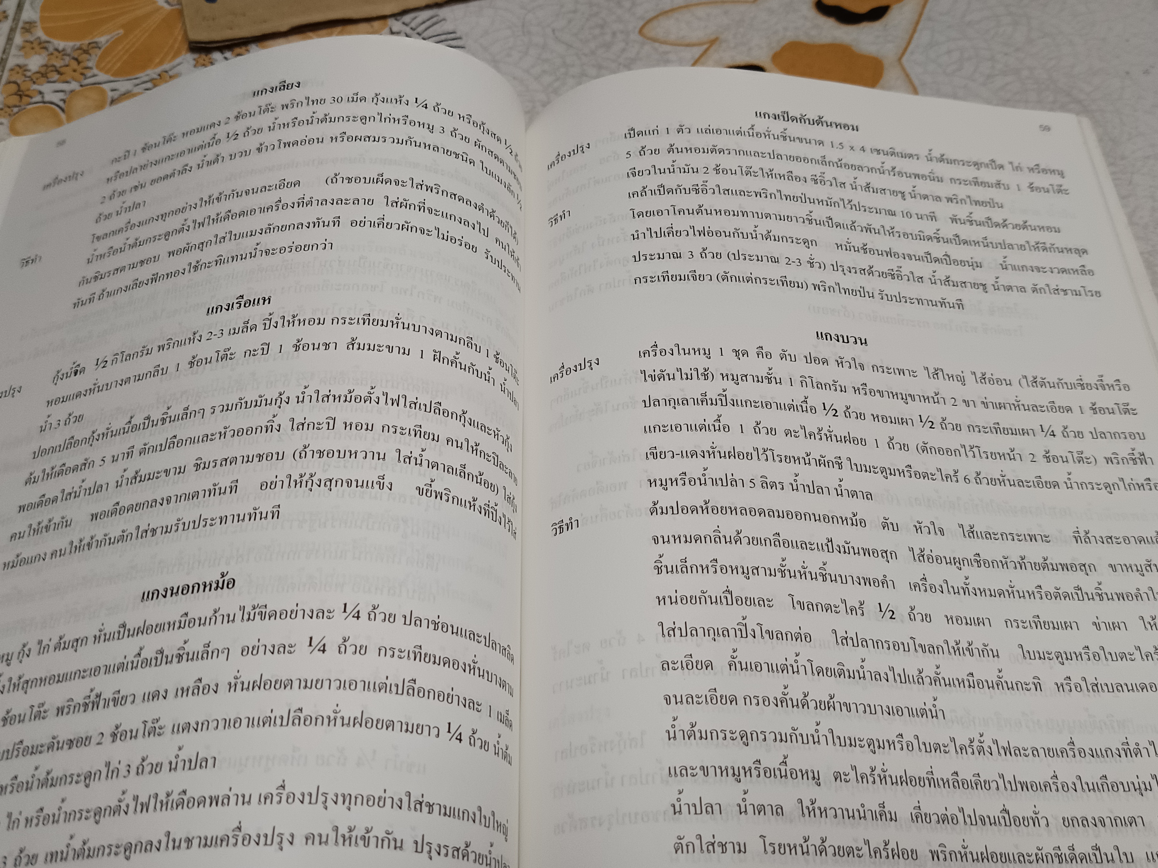 หนังสืออนุสรณ์งานพระราชทานเพลิงศพ นางนงพงา บัวน้อย / ตำรับอาหาร จากประสบการณ์ของ พระยาอิศราธิราชเสวี (เลื่อน บุนนาค)