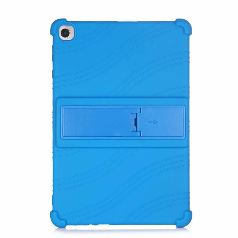 Case Huawei MatePad T10 9.7นิ้ว #เคสฝาหลังซิลิโคนนิ่มมีขาตั้ง Soft Silicone Case Back Cover with Stand