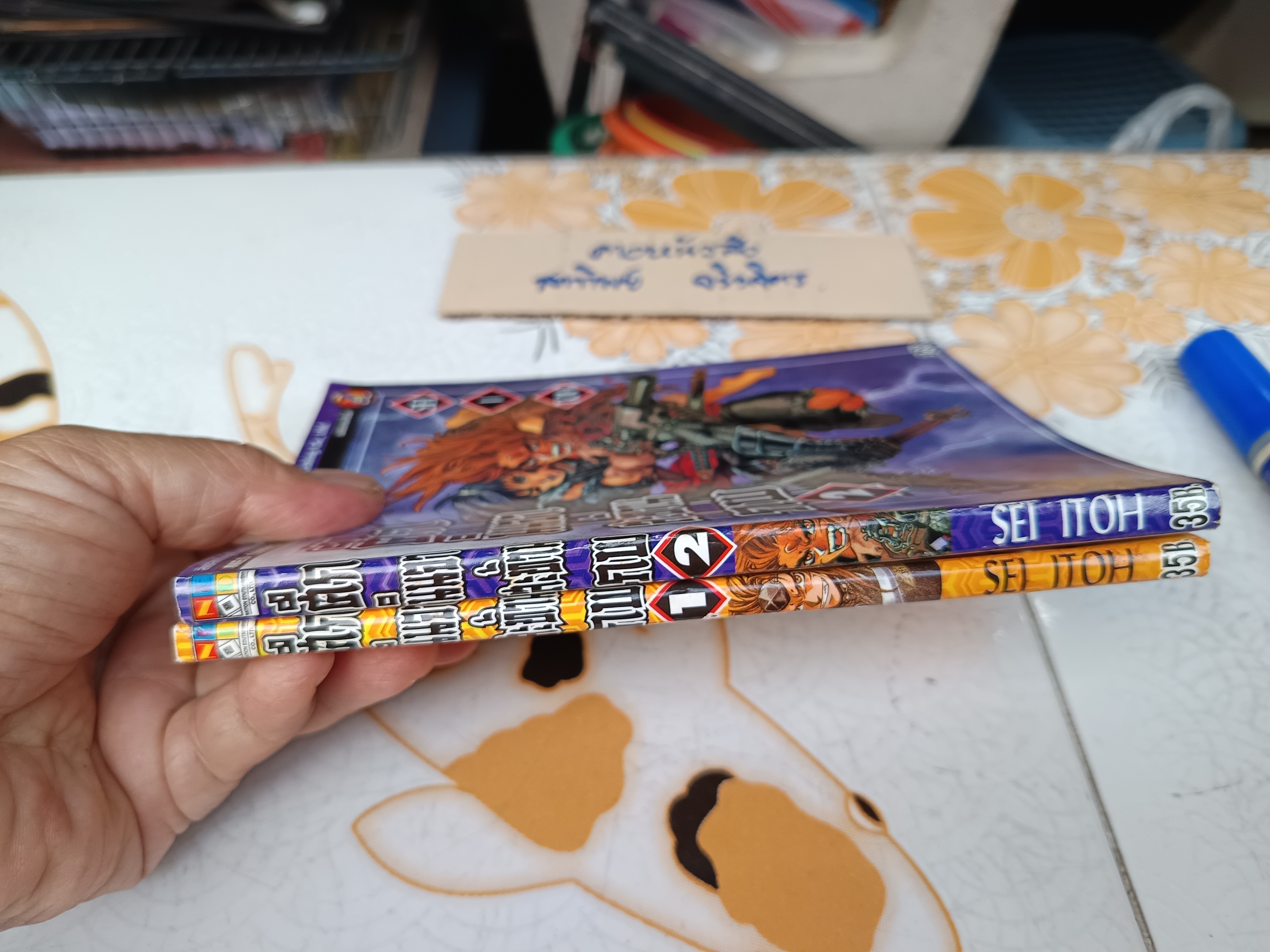 ศึกนินจาสะท้านภพ (2 เล่มจบ) SEI ITOH พิมพ์ครั้งแรกพ.ศ 2547 NED COMICS