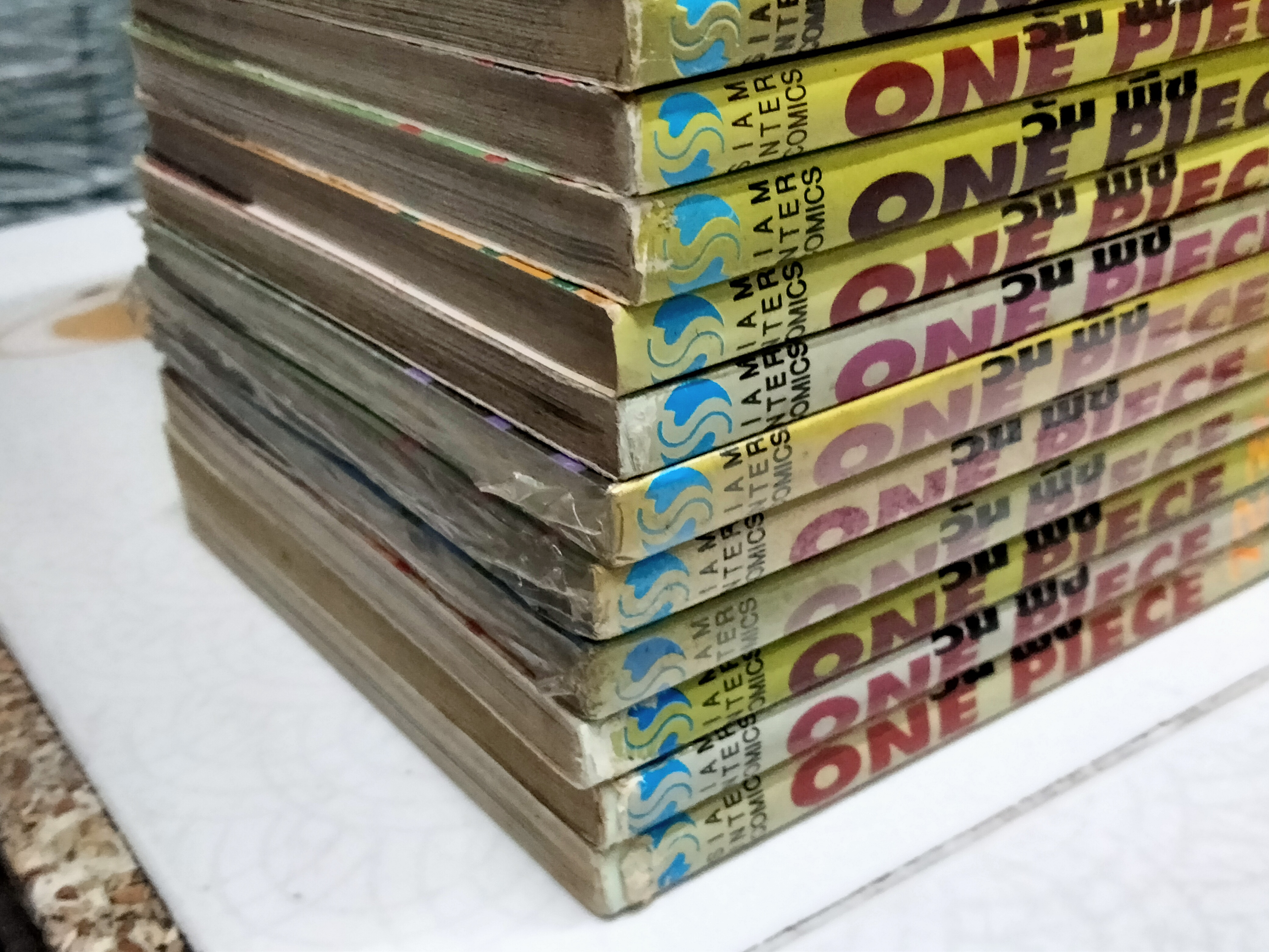 หนังสือการ์ตูนวันพีช (one piece) มือสอง ขายรวม 65 เล่ม (1-62, 64, 65, 67) **สินค้าหมด**