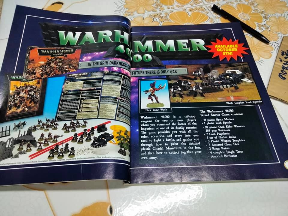 นิตยสาร White Dwarf no.225 October 1998 - Games Workshop Monthly. Warhammer Armies Dogs of War.