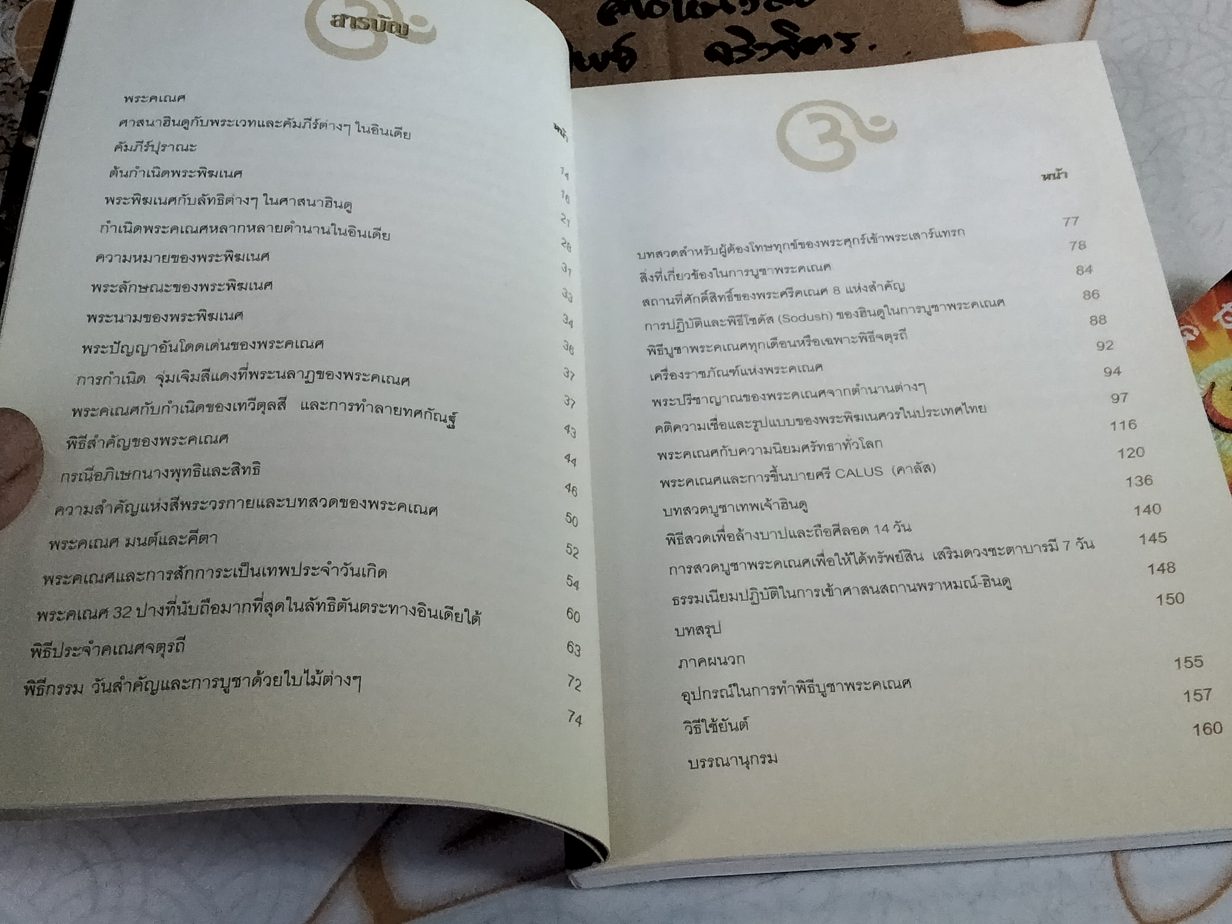 พระศรีคเณศ มหาเทพแห่งความสำเร็จ โดย ป๊อก เชลซี **สินค้าหมด**