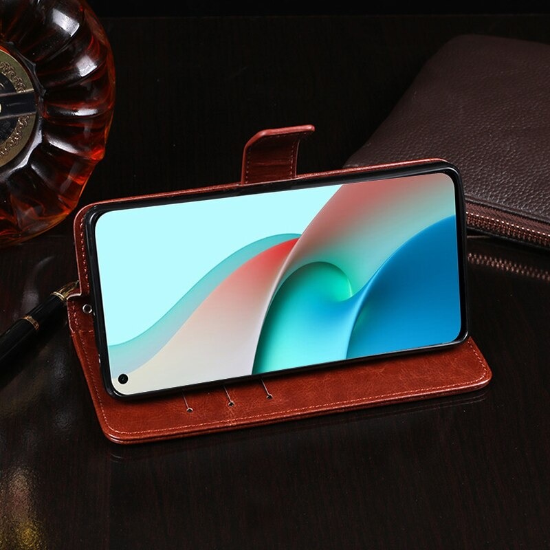 เคส Samsung Galaxy A32 5G #เคสฝาพับแบบกระเป๋าสตางค์หนัง PU ผิวหนังม้า Crazy Horse