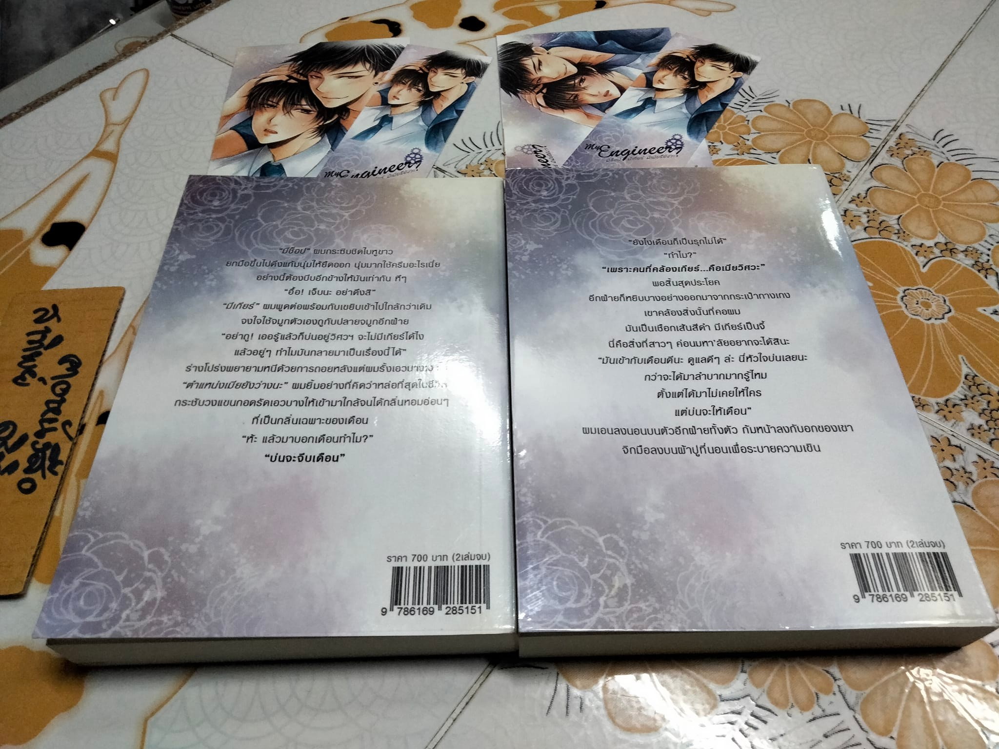 นิยายวาย My Engineer มีช็อป มีเกียร์ มีเมียรึยังวะ? (ปกเก่า) 2 เล่มจบ
