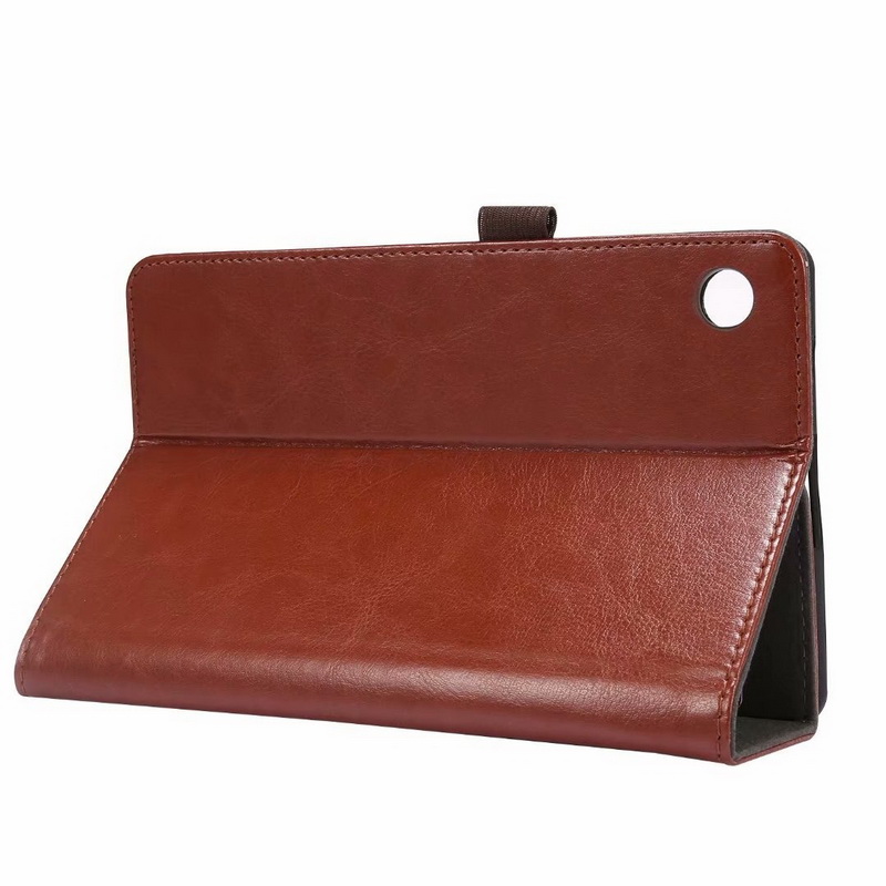 Case Huawei MatePad T8 8 นิ้ว #เคสฝาพับหนัง PU มีช่องเก็บบัตร Flip PU Leather soft cover stand holder