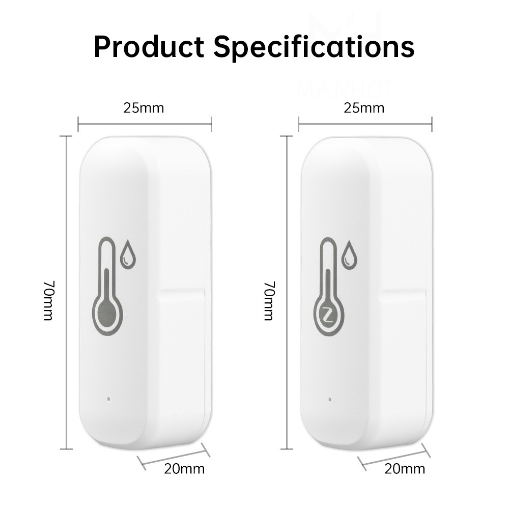 ชุด Temp/Humidity sensor ผ่าน App Tuya