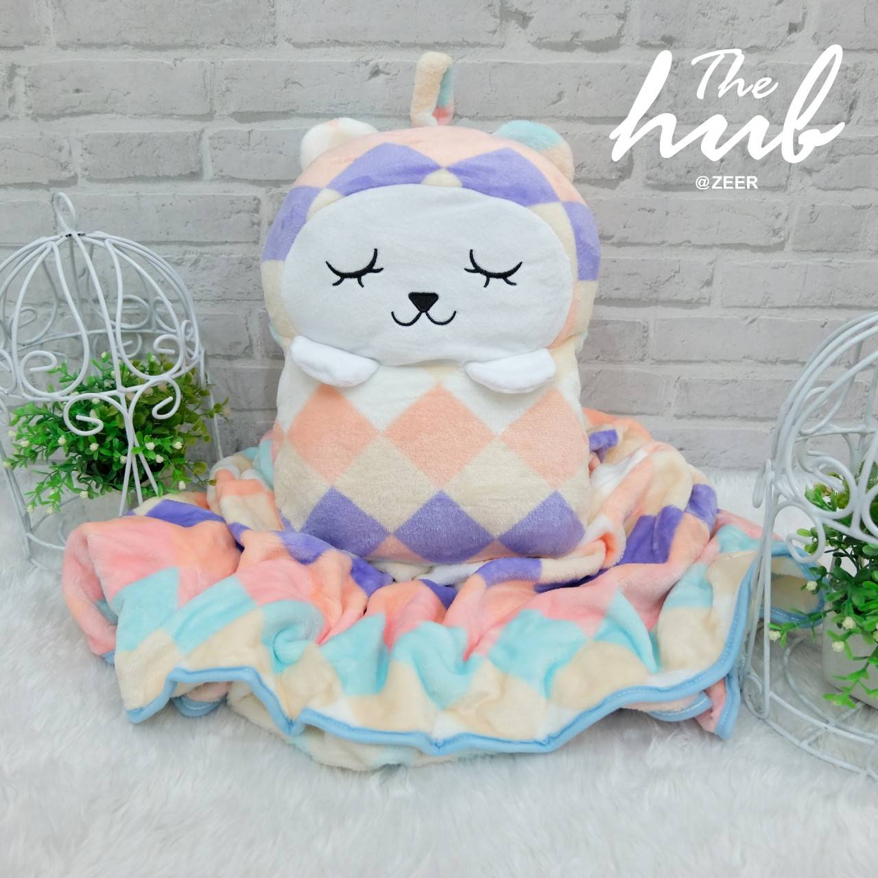 หมอนผ้าห่ม น่ารักมุ้งมิ้ง