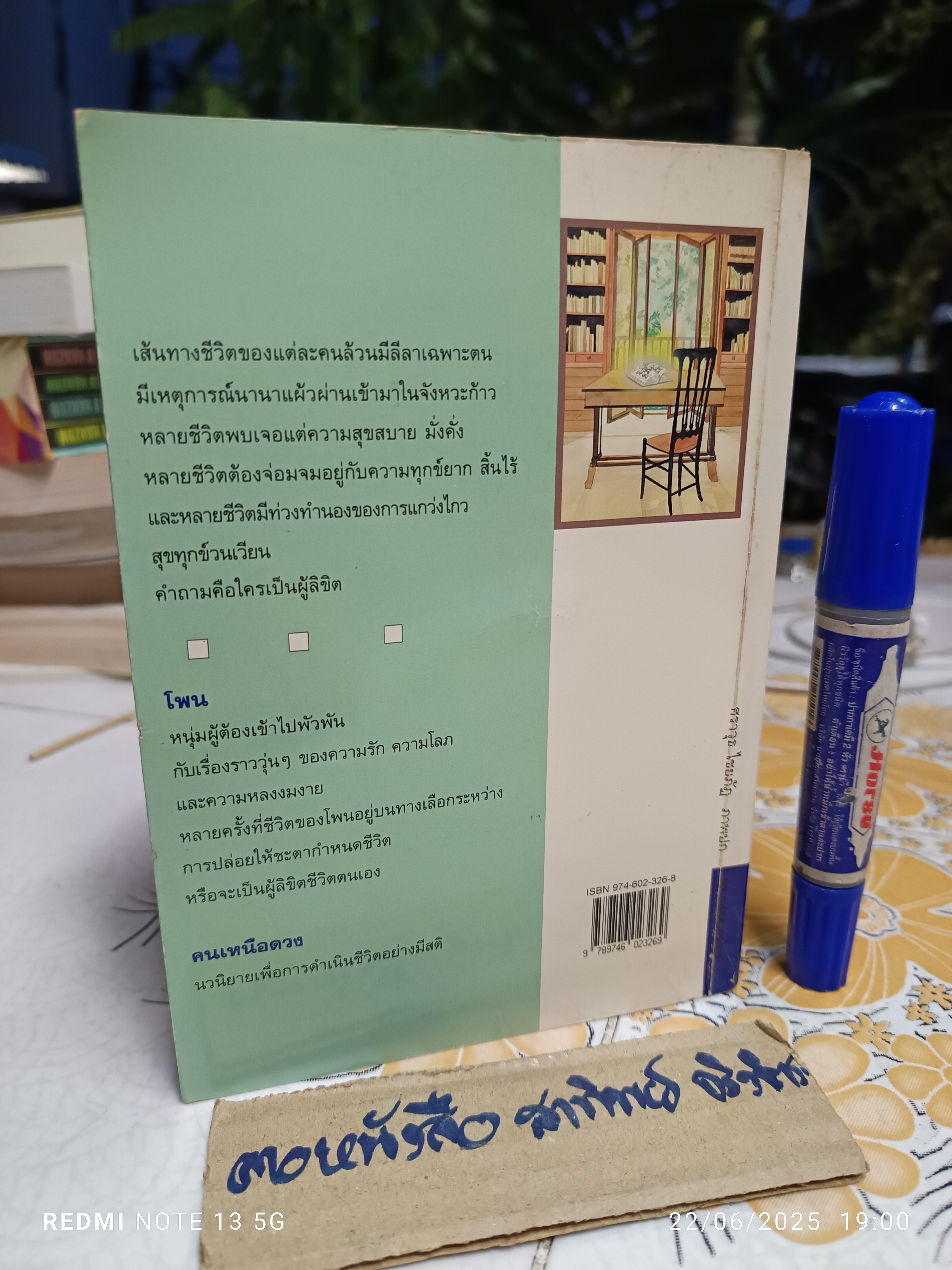 คนเหนือดวง ( เล่มเดียวจบ ) ผลงานของ แก้วเก้า / สนพ.ดอกหญ้า **สินค้าหมด**