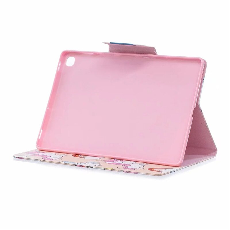 Case Samsung Galaxy Tab A 10.1 (2019) SM-T510 SM-T515 #เคสฝาพับพิมพ์ลาย Pattern Printing Wide Clasp Stand Wallet Flip Leather